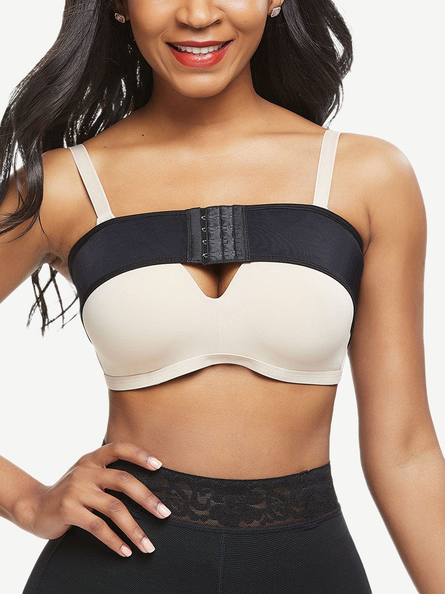 Plus-Size Post-Surgical Posture Corrector Bra – Adjustable & Slimming Support