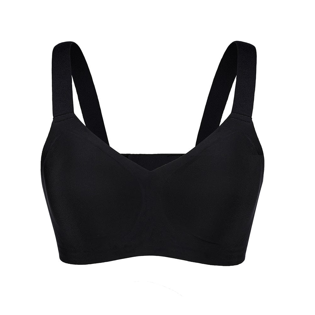 Wholesale Black Seamless Shapewear Bra Removable Pads Tight Fitting