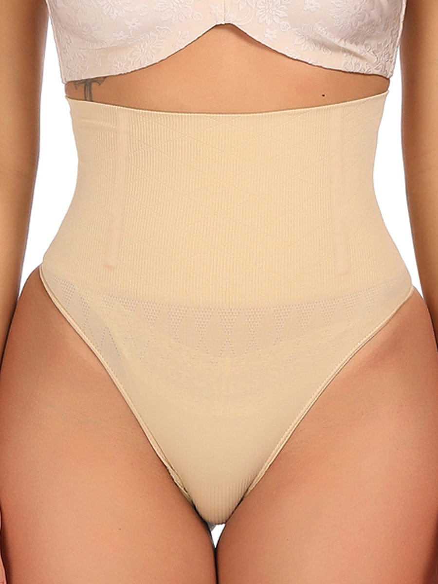 Seamless Instant Smooth Tummy and Waist Control Thong