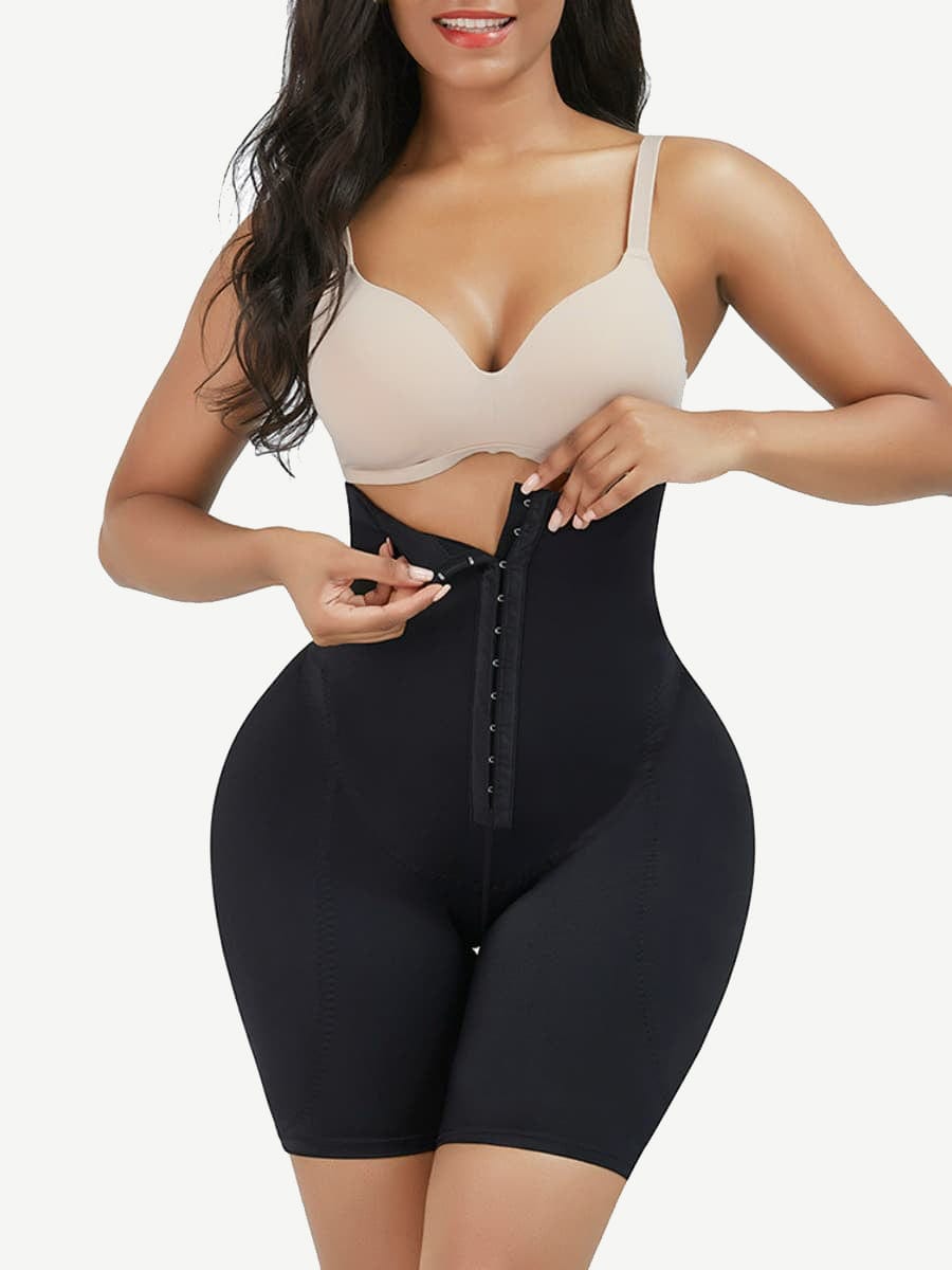 High-Waist Padded Shaper Panty with Tummy Control & Butt Enhancement