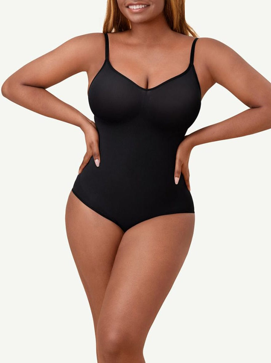 Seamless Shaping Bodysuit Shapewear Briefs with Tummy and Abdomen Control