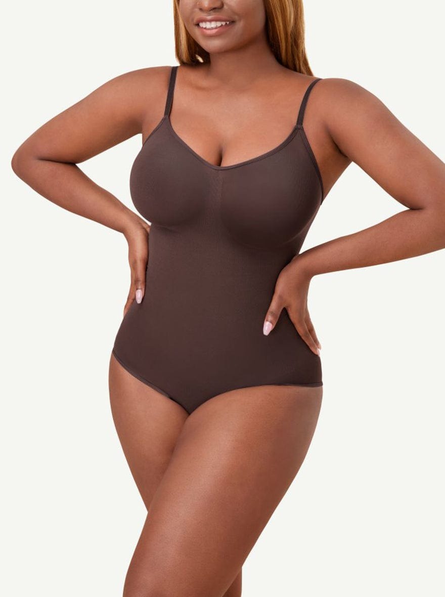 Seamless Shaping Bodysuit Shapewear Briefs with Tummy and Abdomen Control