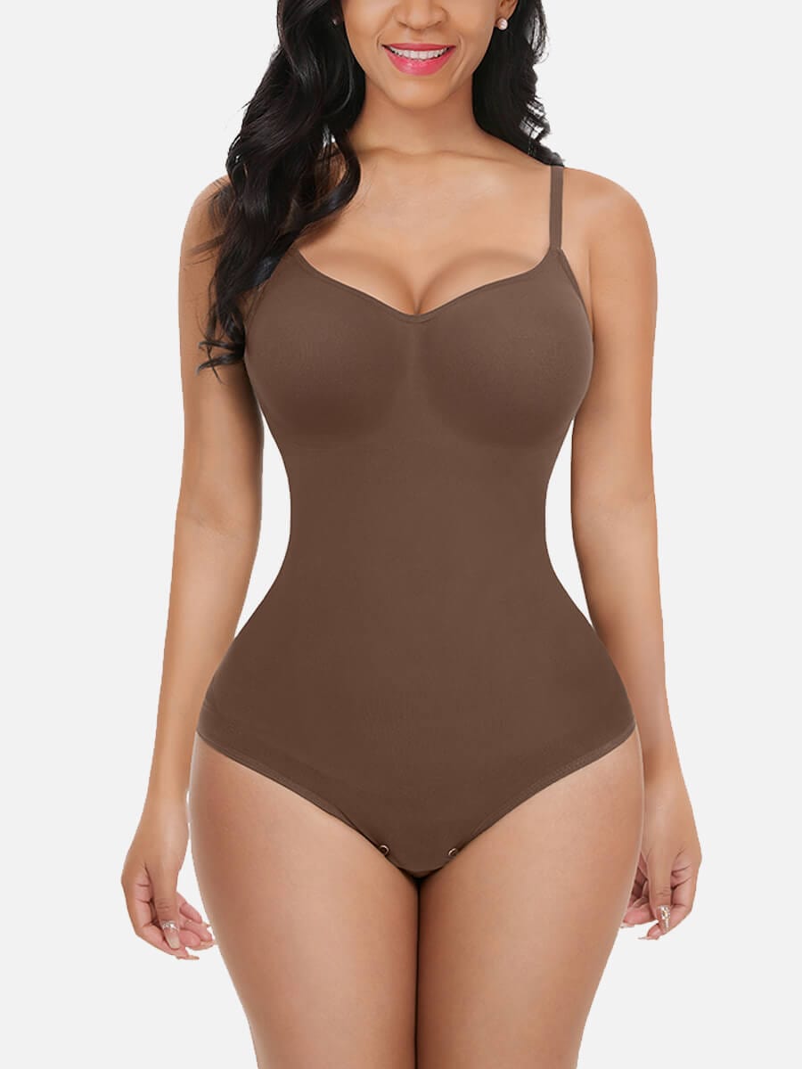 Seamless Shaping Bodysuit Shapewear Briefs with Tummy and Abdomen Control