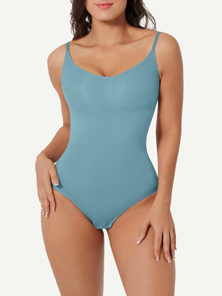 Seamless shapewear bodysuit