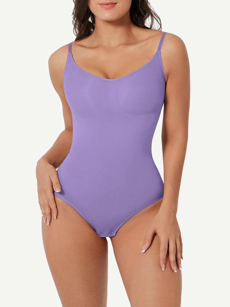 Seamless shapewear bodysuit