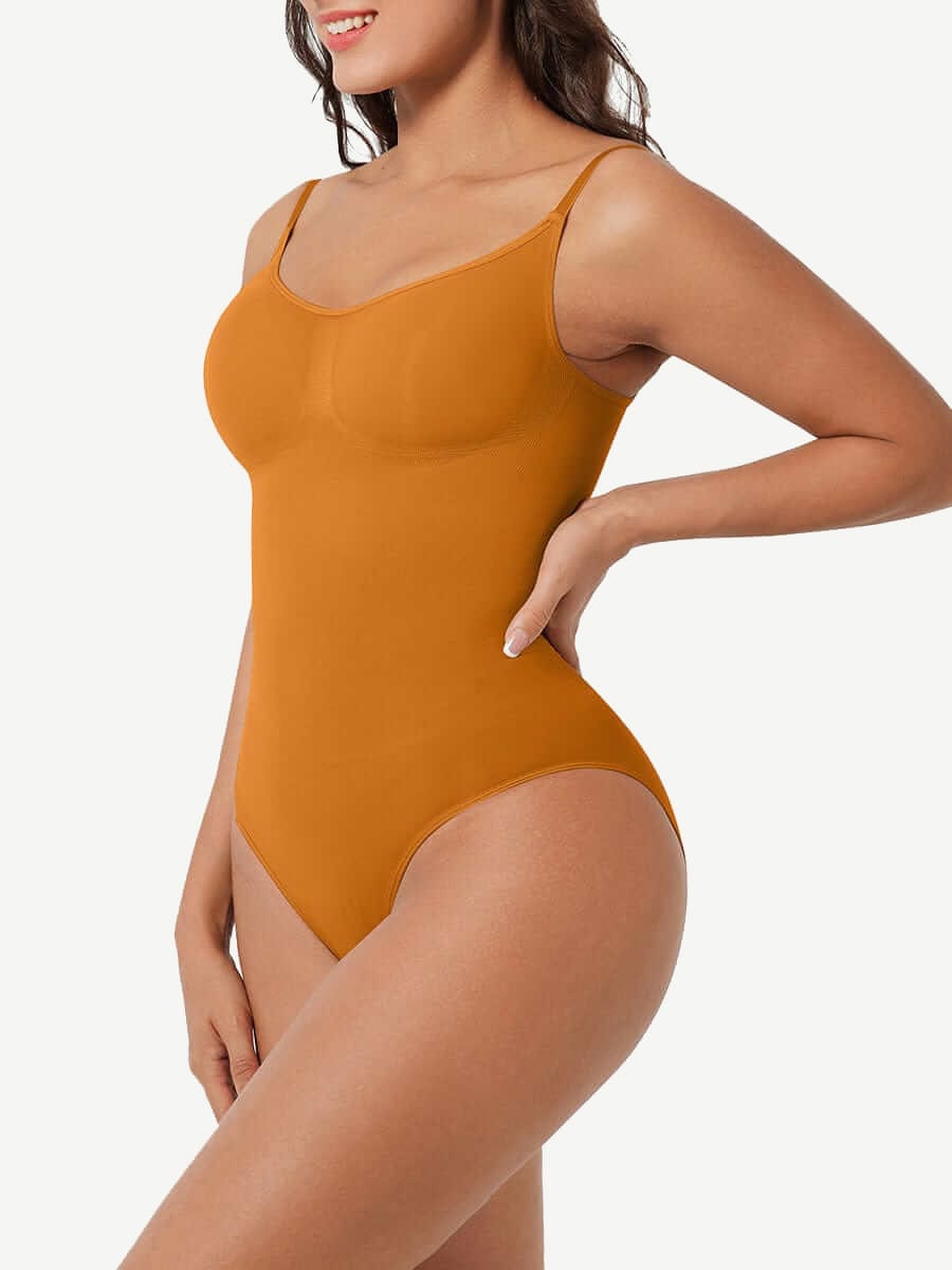 Seamless Shaping Bodysuit Shapewear Briefs with Tummy and Abdomen Control