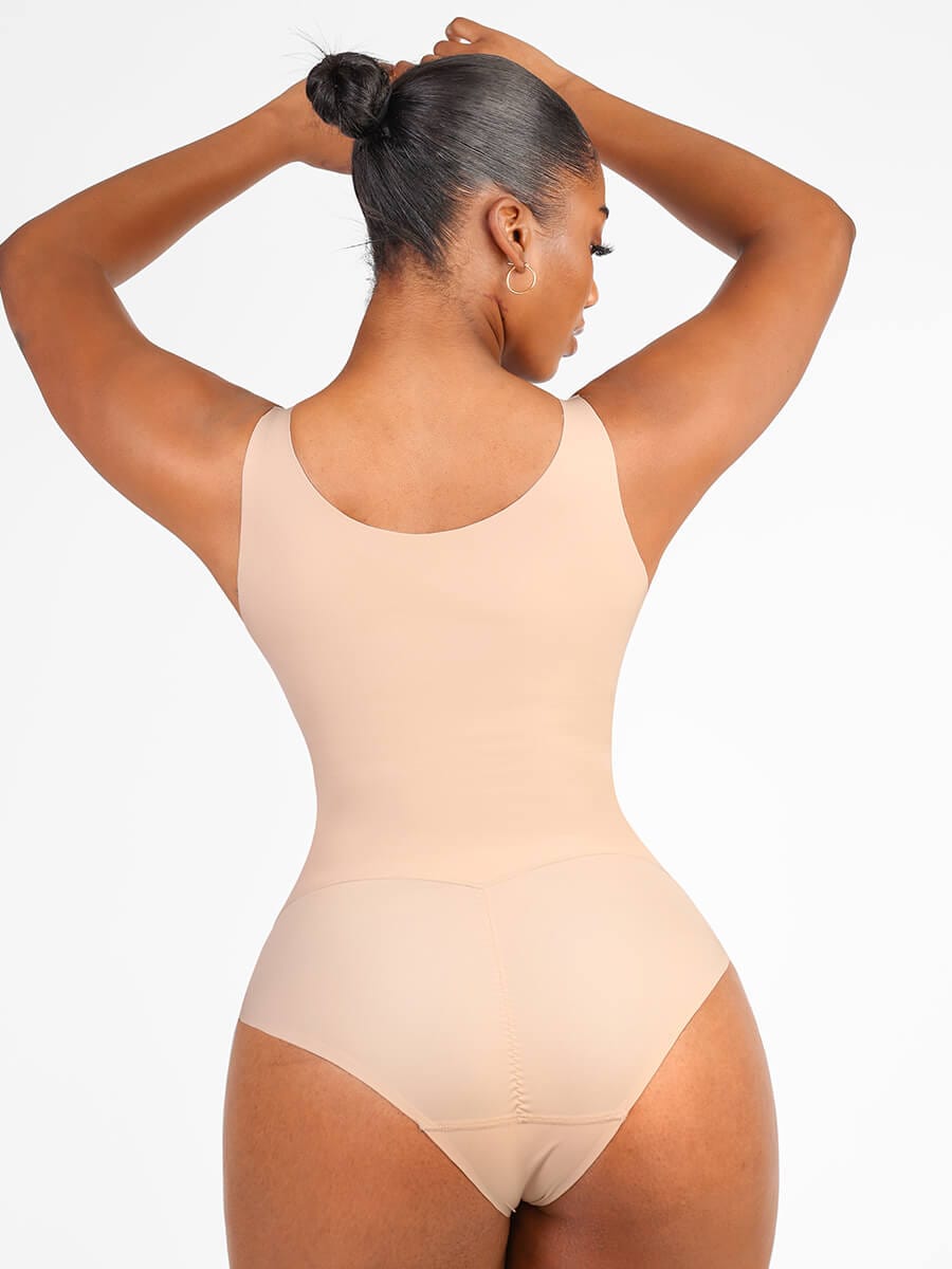 V Neck Fit 3 in 1 Bodysuit Shapewear