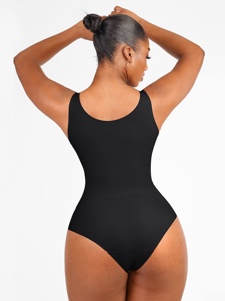 V Neck Fit 3 in 1 Bodysuit Shapewear