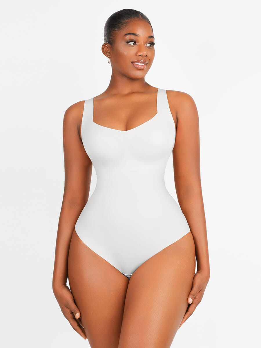 V Neck Fit 3 in 1 Bodysuit Shapewear