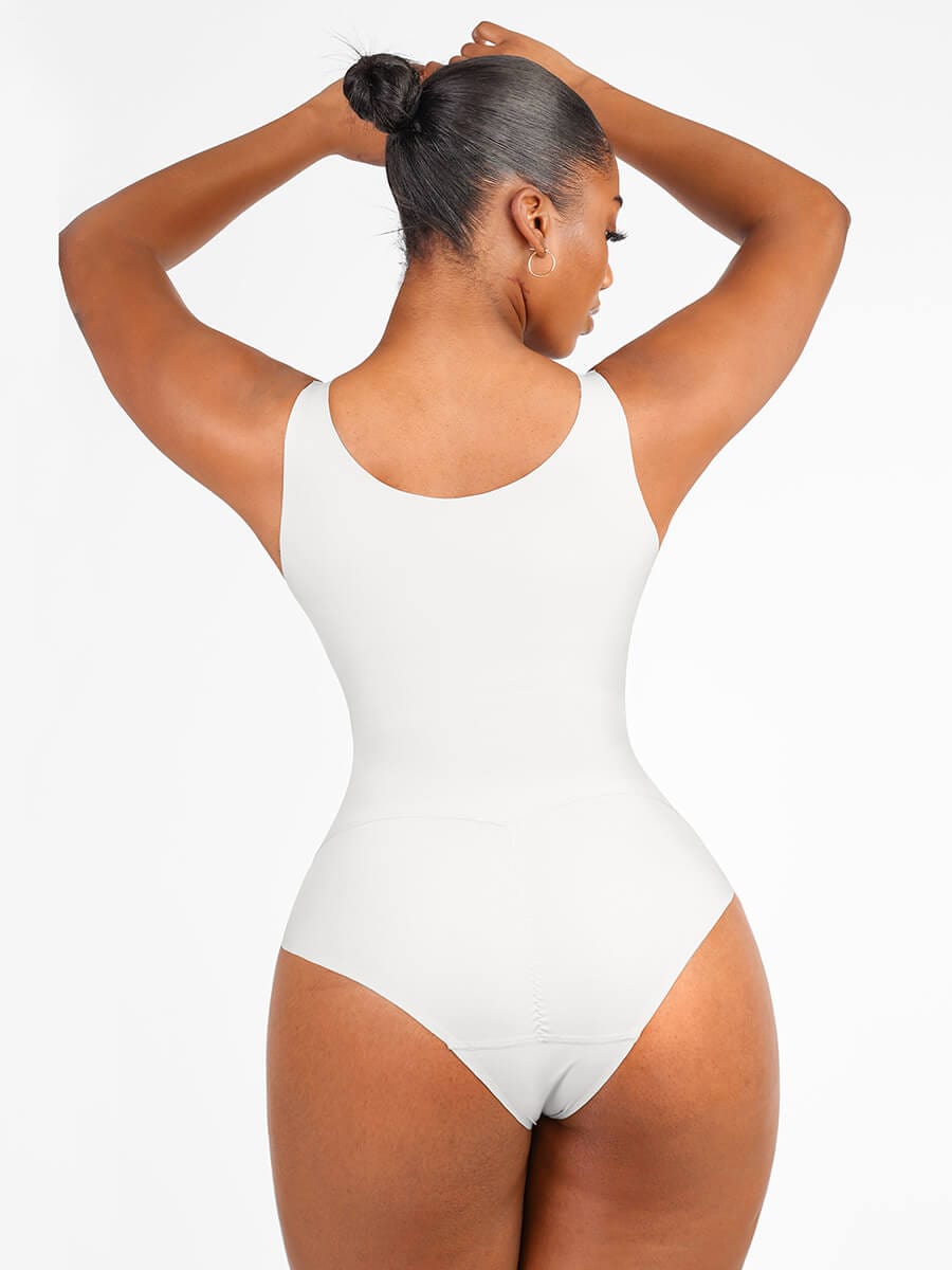 V Neck Fit 3 in 1 Bodysuit Shapewear