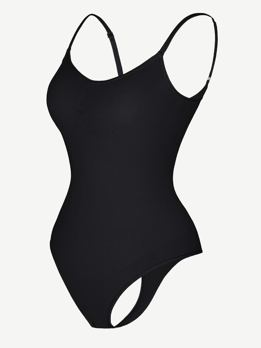 Seamless Thong Bodysuit with Tummy and Abdomen Control