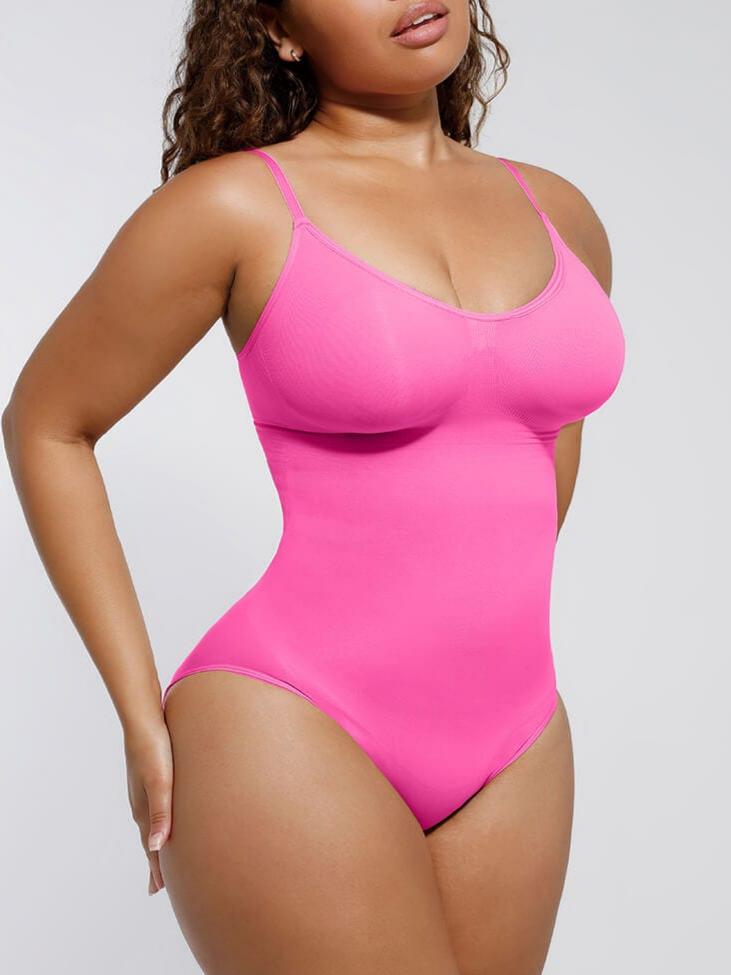 Seamless Thong Bodysuit with Tummy and Abdomen Control