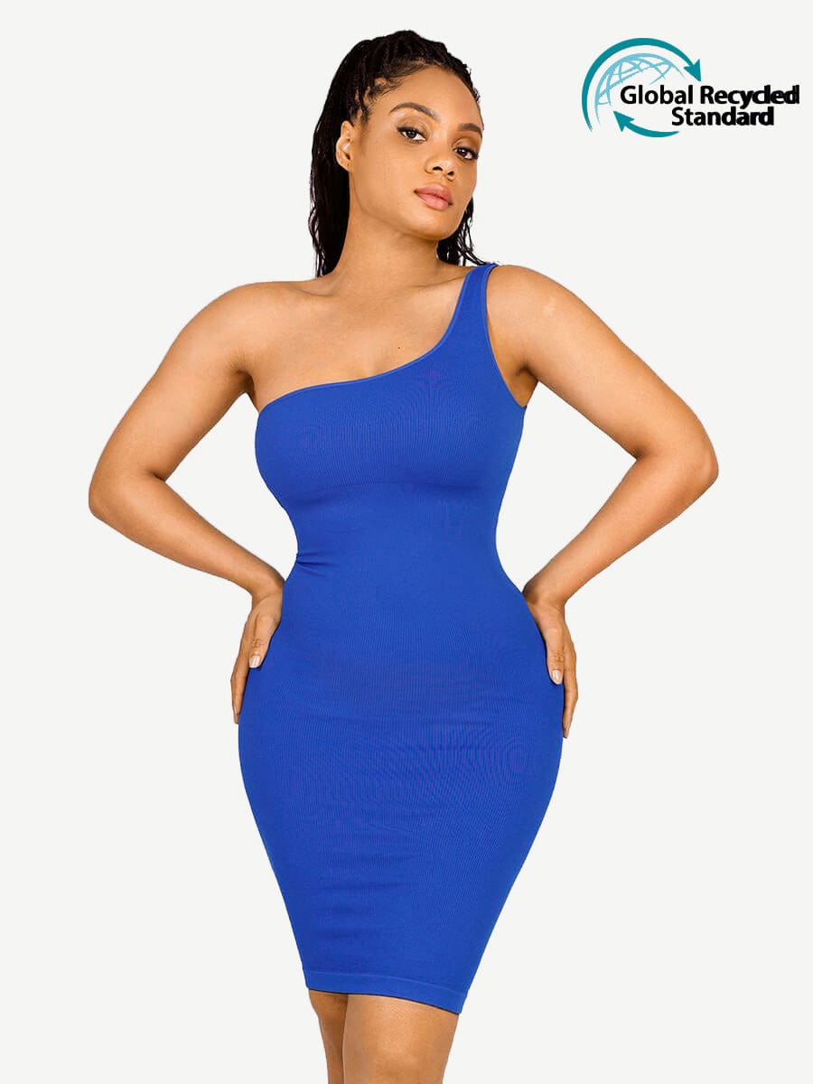 One-Shoulder Shaper Dress