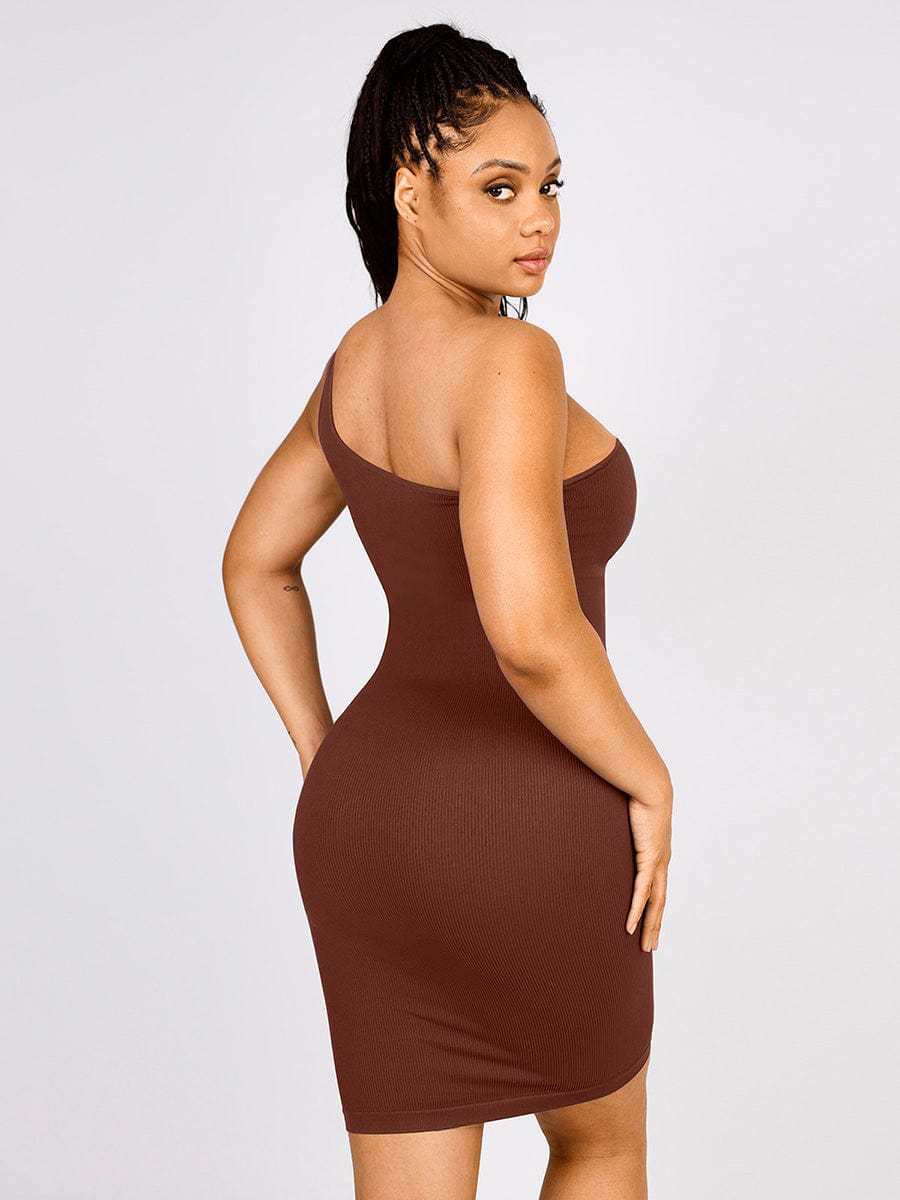 One-Shoulder Shaper Dress