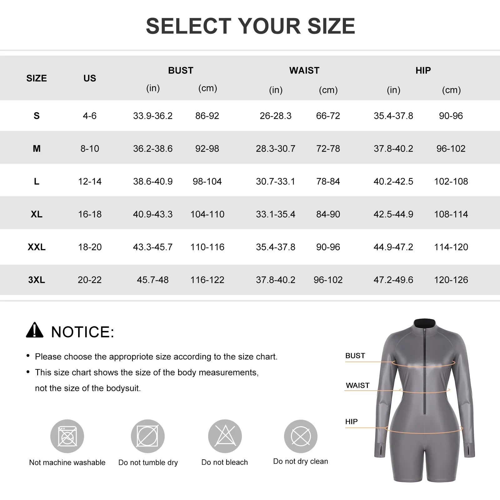 One-Piece Long-Sleeved Sports Silver Film Sauna Suit