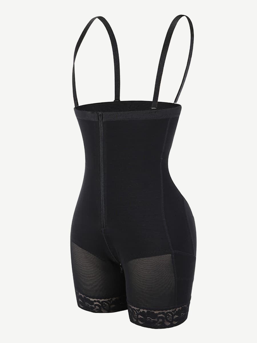 Full Bodysuit with Detachable Straps & Tummy Control