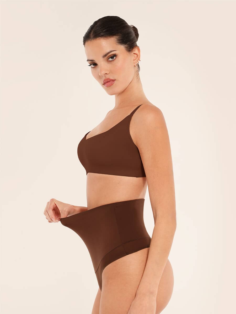 High Waist Tummy and Waist Control Thong