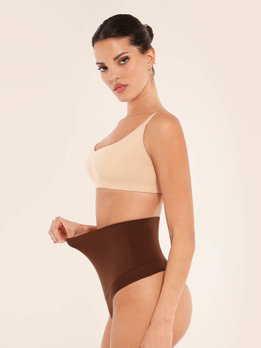 High Waist Tummy and Waist Control Thong