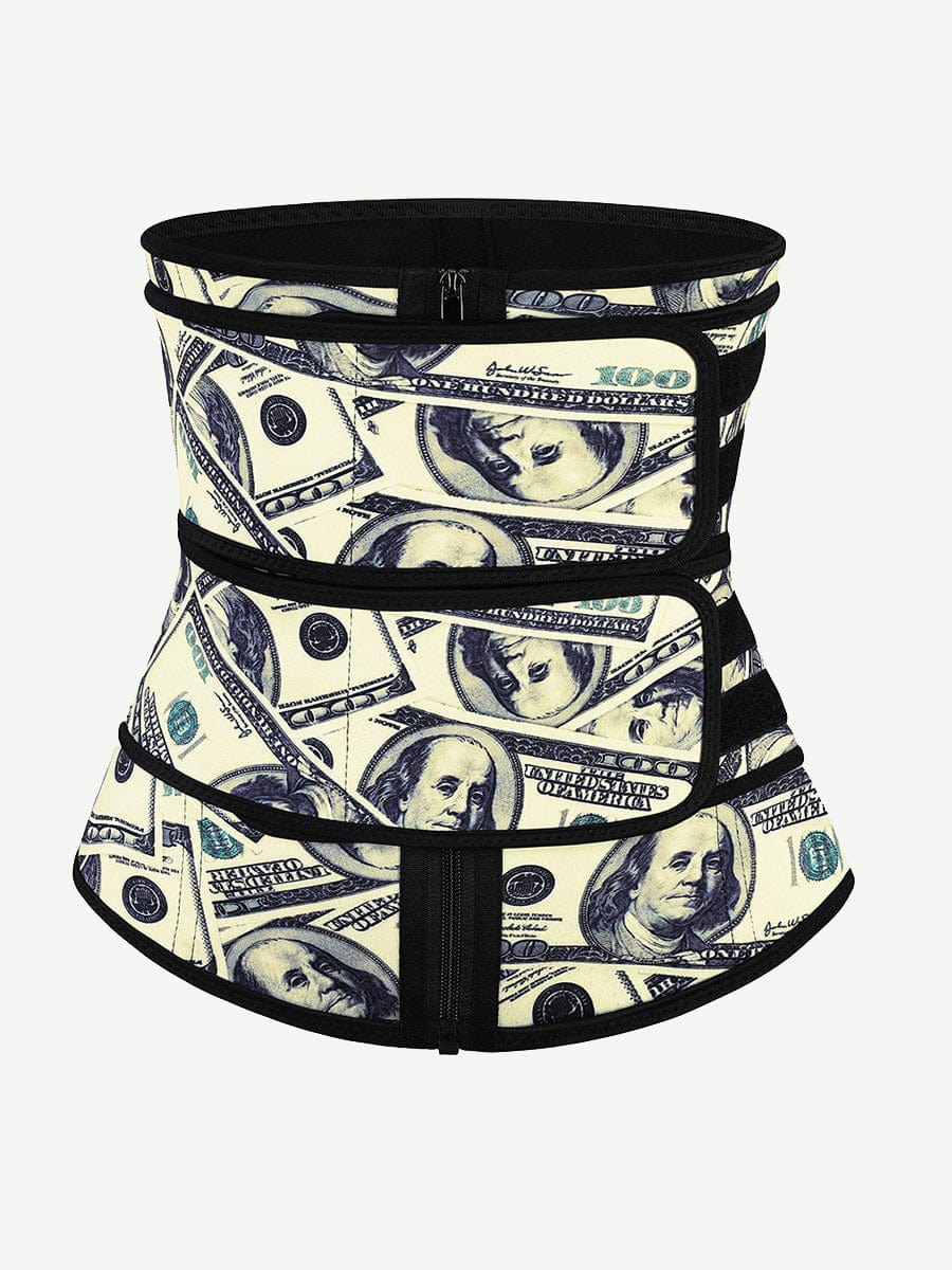 Double-Belt Latex Waist Trainer Dollar Pattern For Beauty