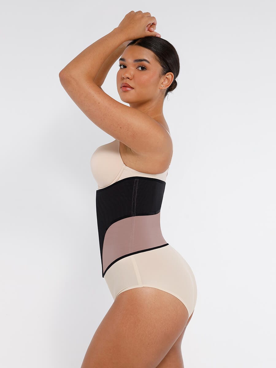 Mesh Shapewear Waist Cincher – Lightweight & Breathable