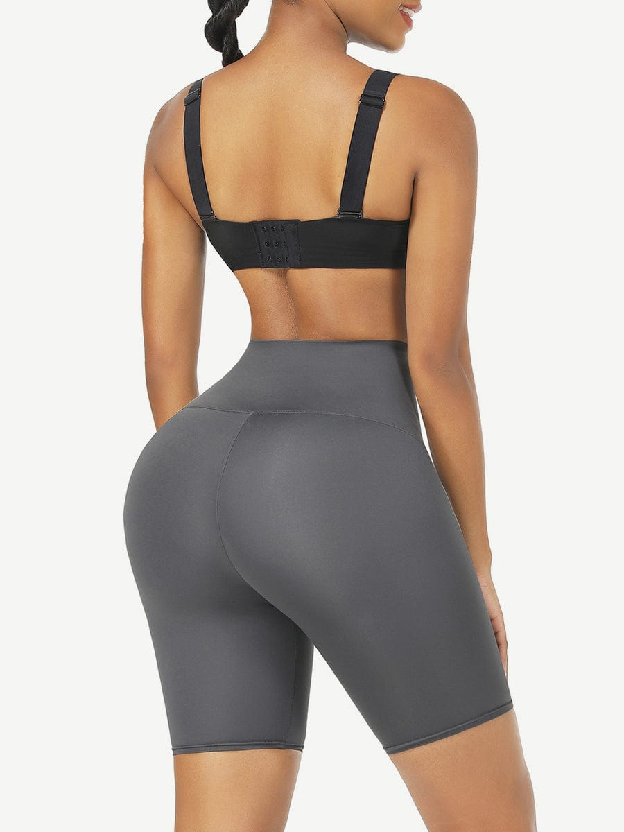 Mid-Waist 2-in-1 Waist Trainer & Shaping Shorts